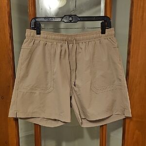 Casual Tan Athletic Shorts for Women